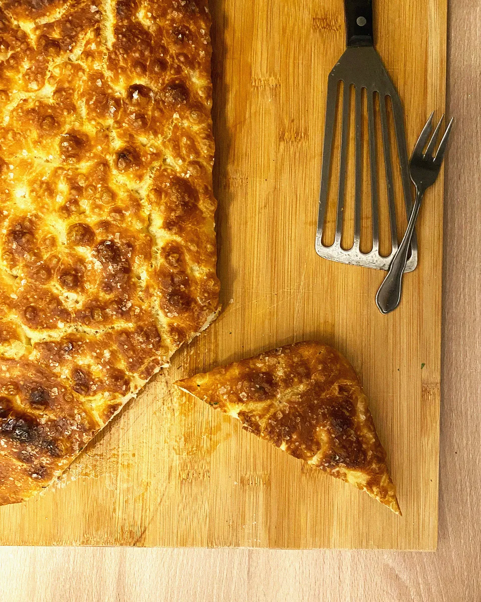 Focaccia Triangles